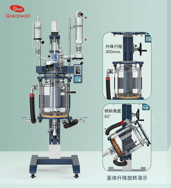 常見的玻璃反應釜有哪些?作用?
