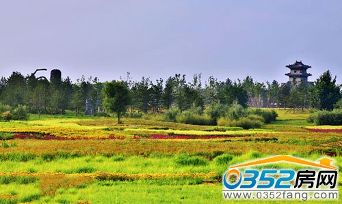 文瀛湖生態綠化充滿生機