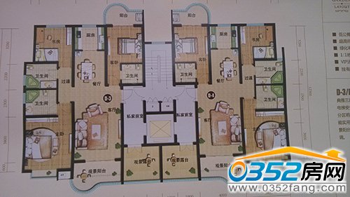 千禧·御東畫卷 戶型圖