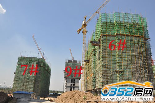 千禧御東畫卷6、7、9號樓均蓋至10層