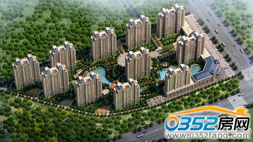 千禧御東畫卷效果圖俯瞰