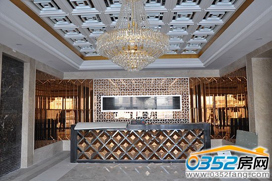 財富官邸新接待中心前臺