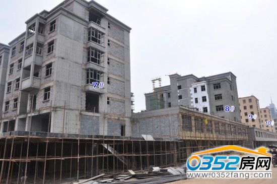 中央美域 中央美域7#、8#、9#、10#樓工程實景圖(2014.3.27)