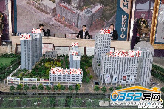 晨馨花園二期 晨馨花園二期沙盤實(shí)景圖