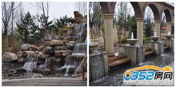 尚郡· 翠林苑園林景觀一角實景圖