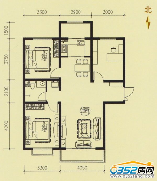 ��ˮ���졤���Ӟ�122.8ƽ�ב��͈D