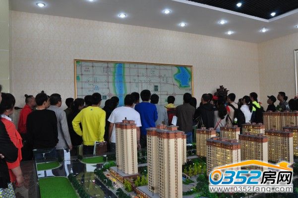 第二站來到和匯百合灣接待中心