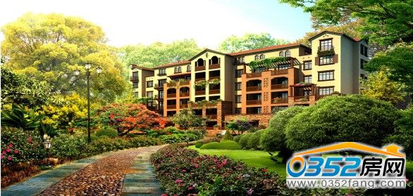 鉑藍(lán)郡原麓洋房效果圖