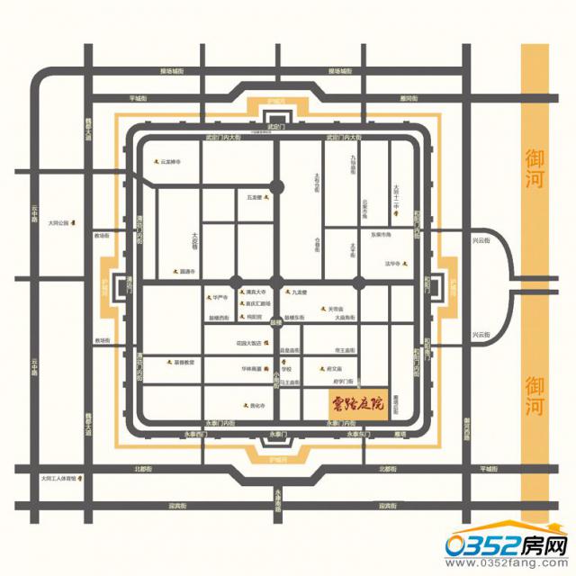 云路庭院區位圖