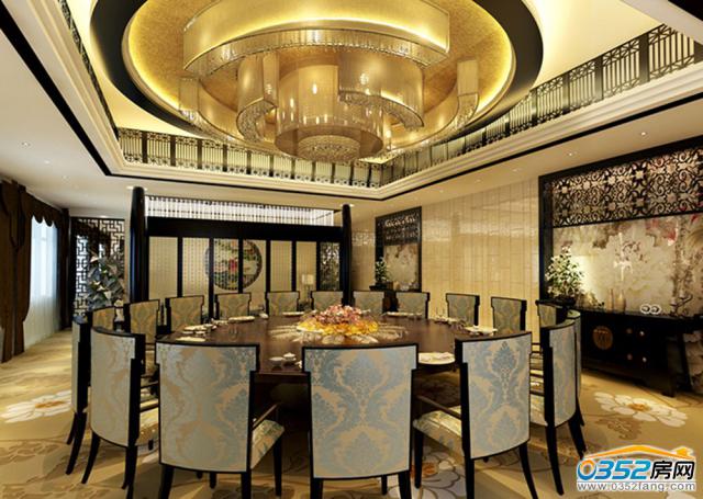 地下一層宴會廳裝修效果圖