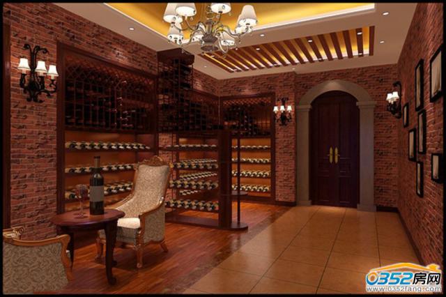 地下一層酒窖裝修效果圖