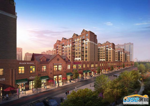 鉑藍郡·花千樹效果圖一側