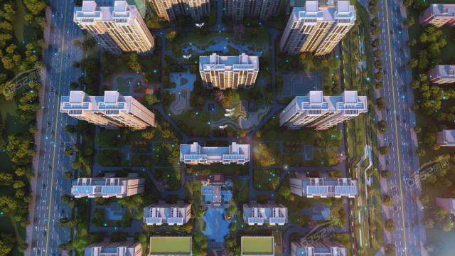 新尊府園林效果圖