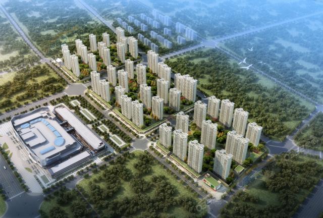 吾悅廣場鳥瞰圖