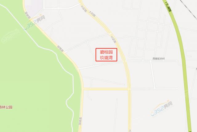 碧桂園玖瓏灣區位圖