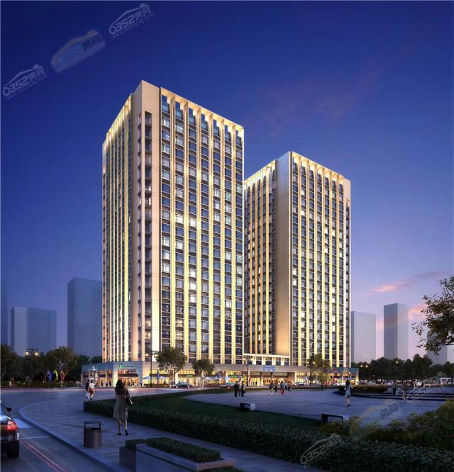 金源公館夜景效果圖