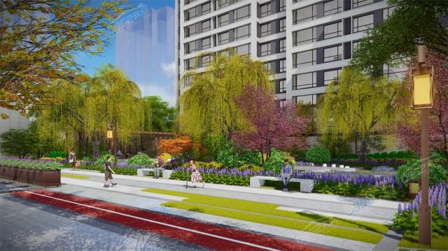 玉橋官柳園林效果圖