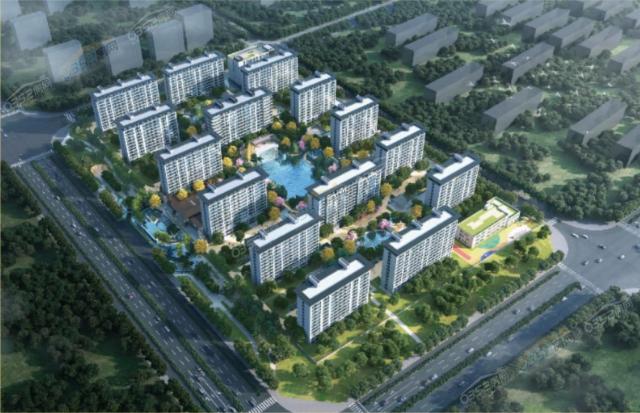 九如瀛湖鳥瞰圖